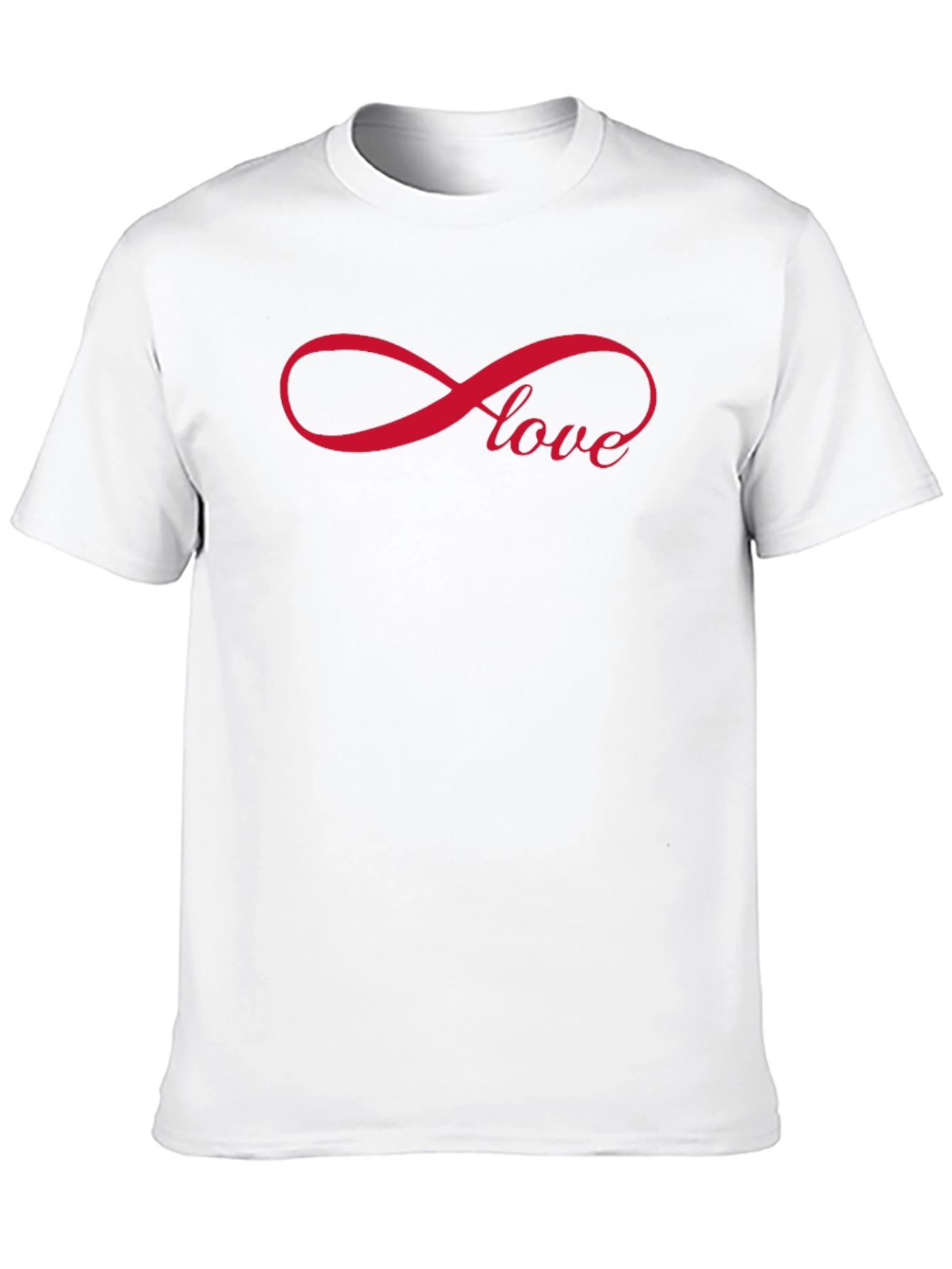 Love Infinity Symbol T-Shirt - Romantic Graphic Tee