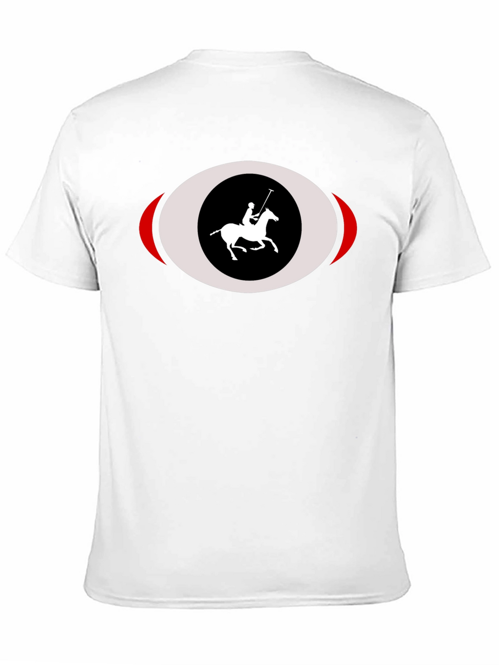 Black Polo Rider T-Shirt
