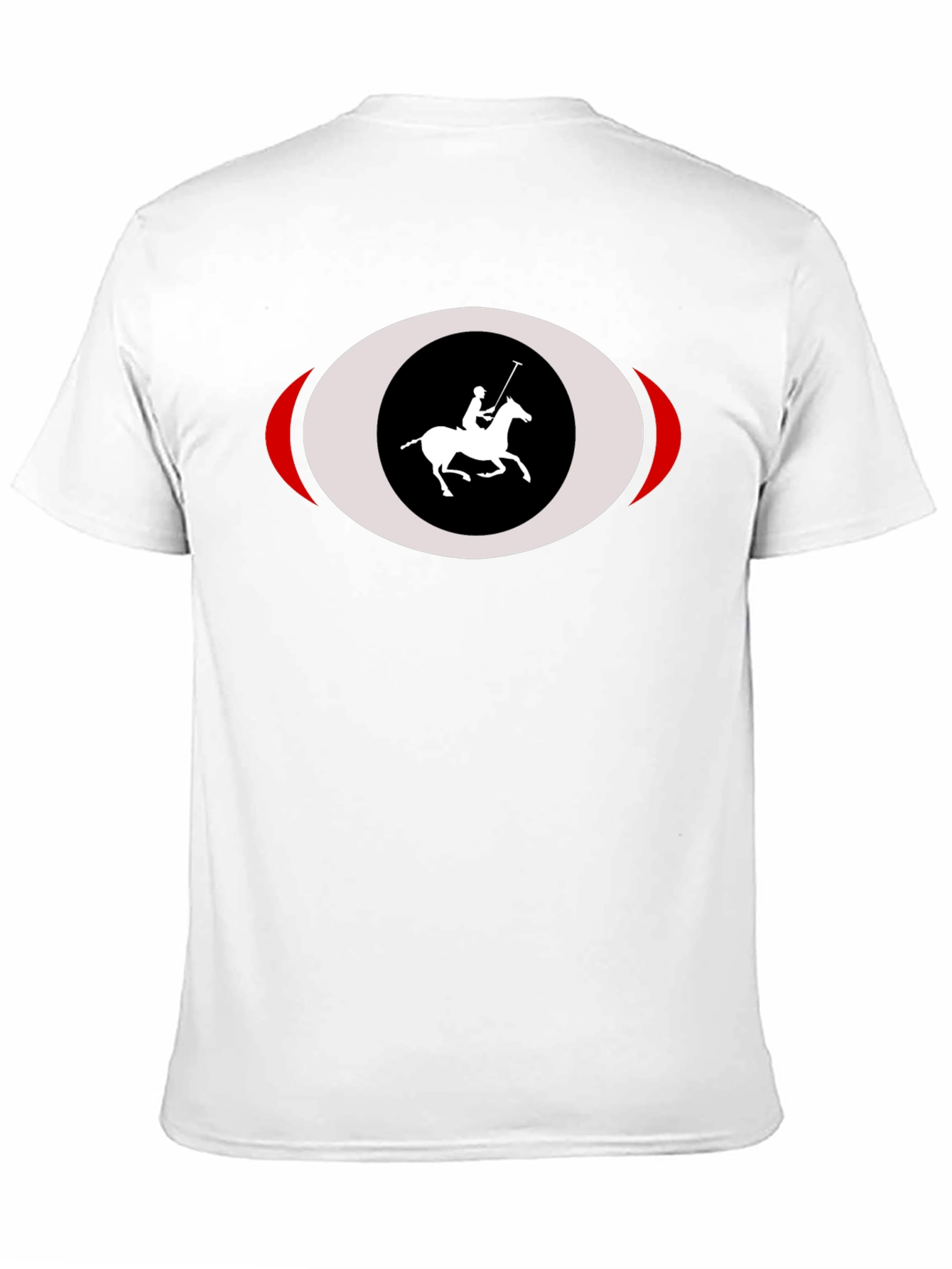 Black Polo Rider T-Shirt