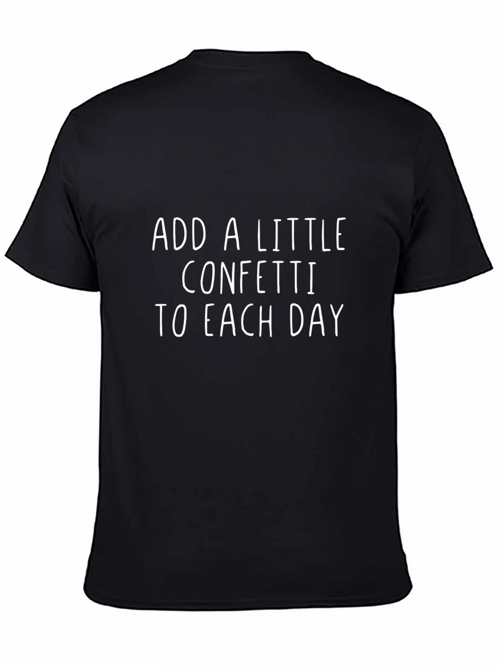 Confetti Daily T-Shirt - Black
