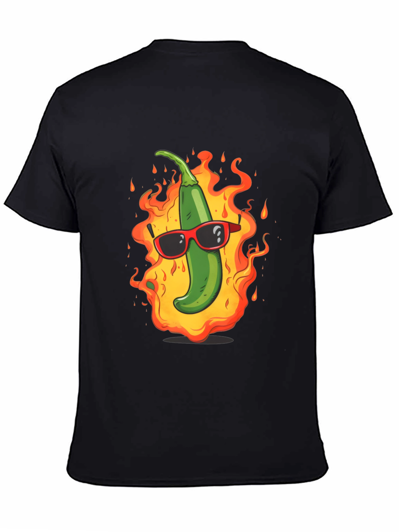 Spicy Hot Pepper Graphic Tee - Cool & Casual
