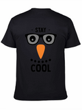 Stay Cool Snowman Face T-Shirt