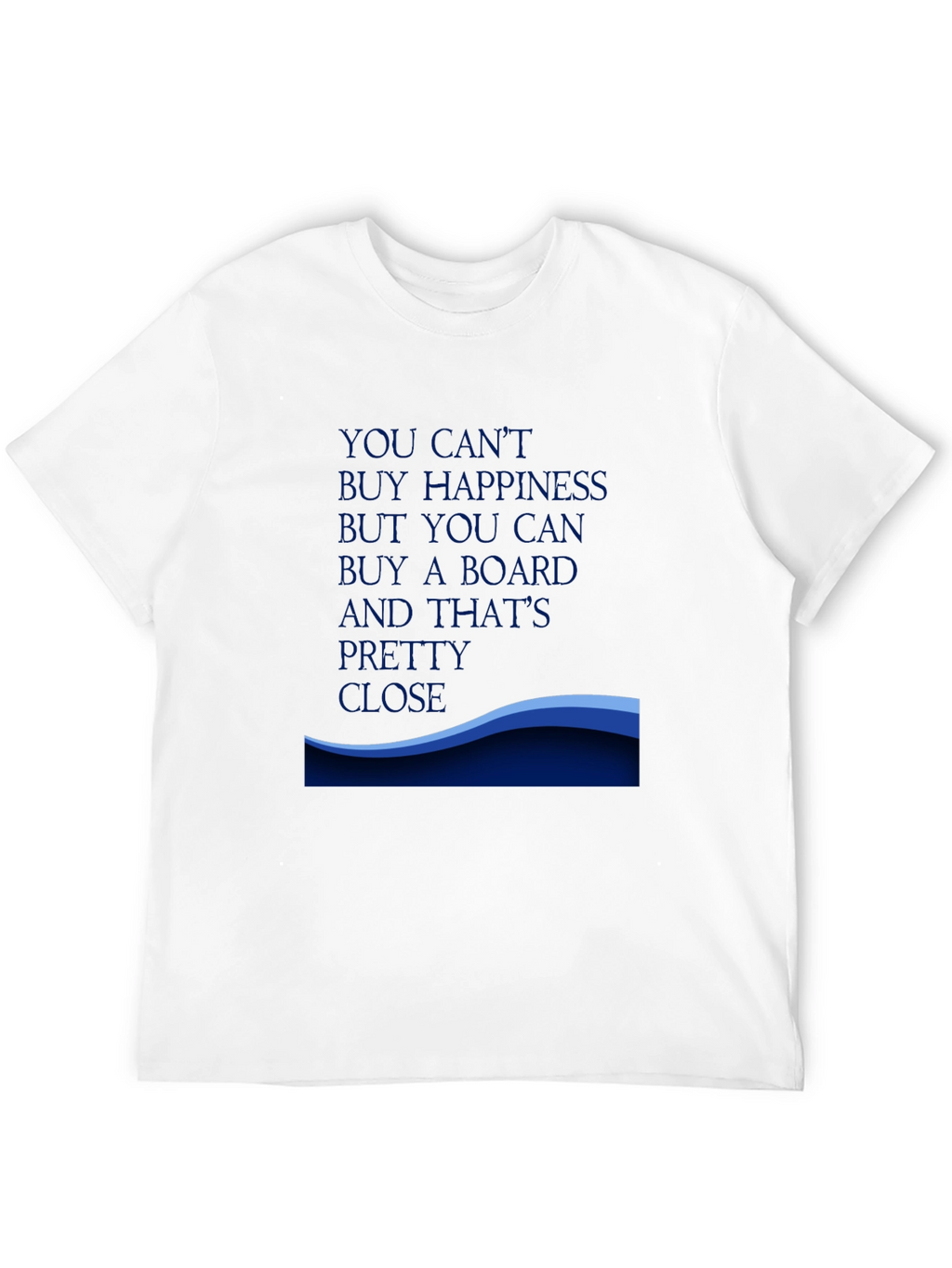 Happiness Board T-Shirt - Black