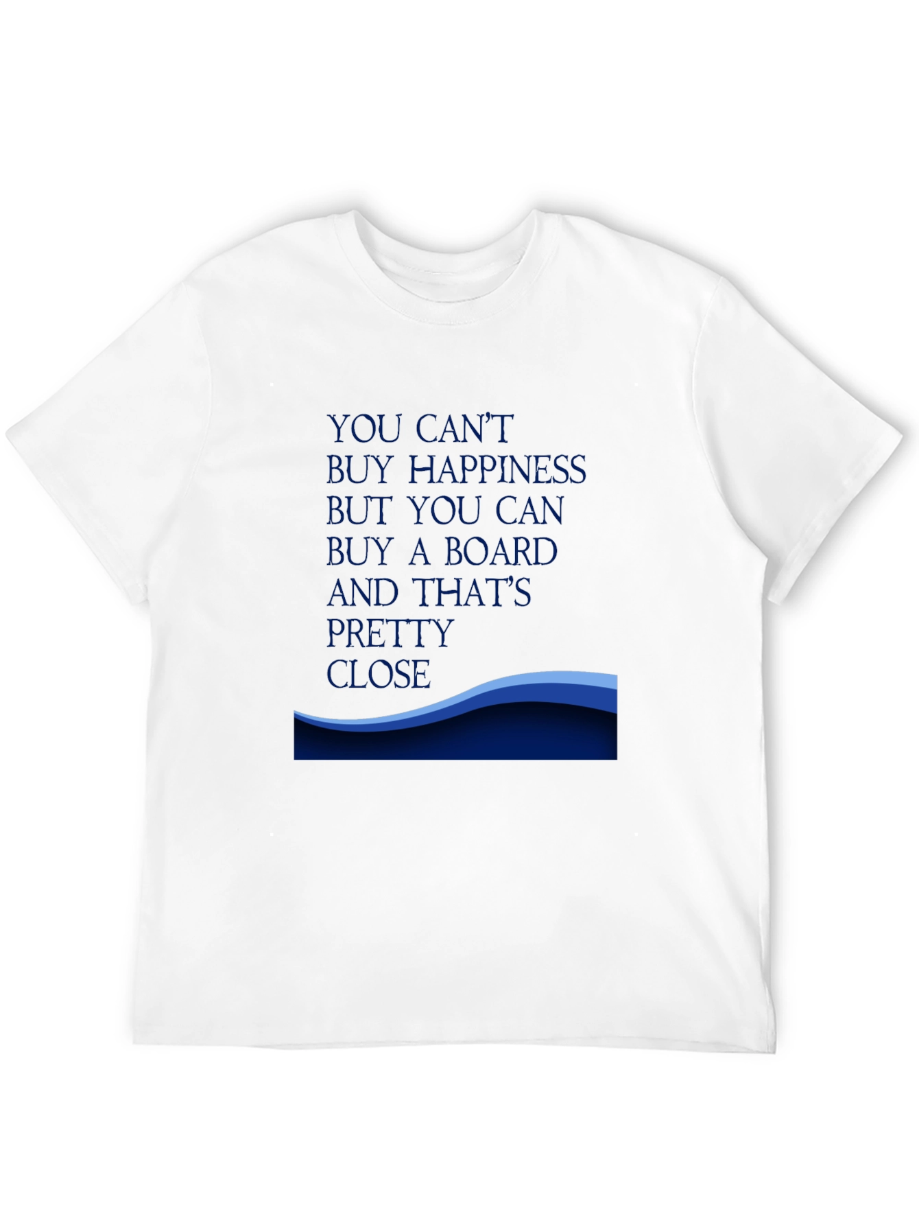 Happiness Board T-Shirt - Black