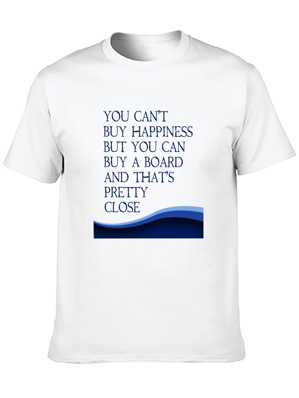 Happiness Board T-Shirt - Black