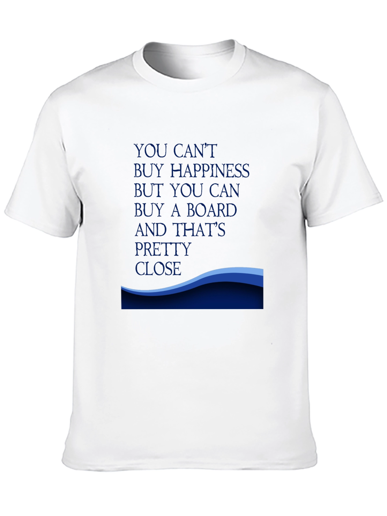 Happiness Board T-Shirt - Black