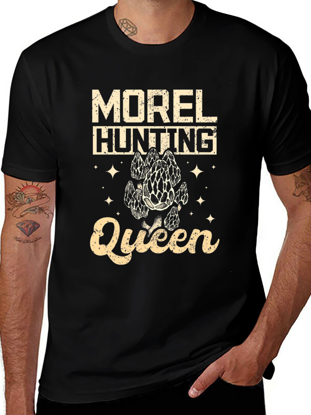 Morel Hunting Queen T-Shirt