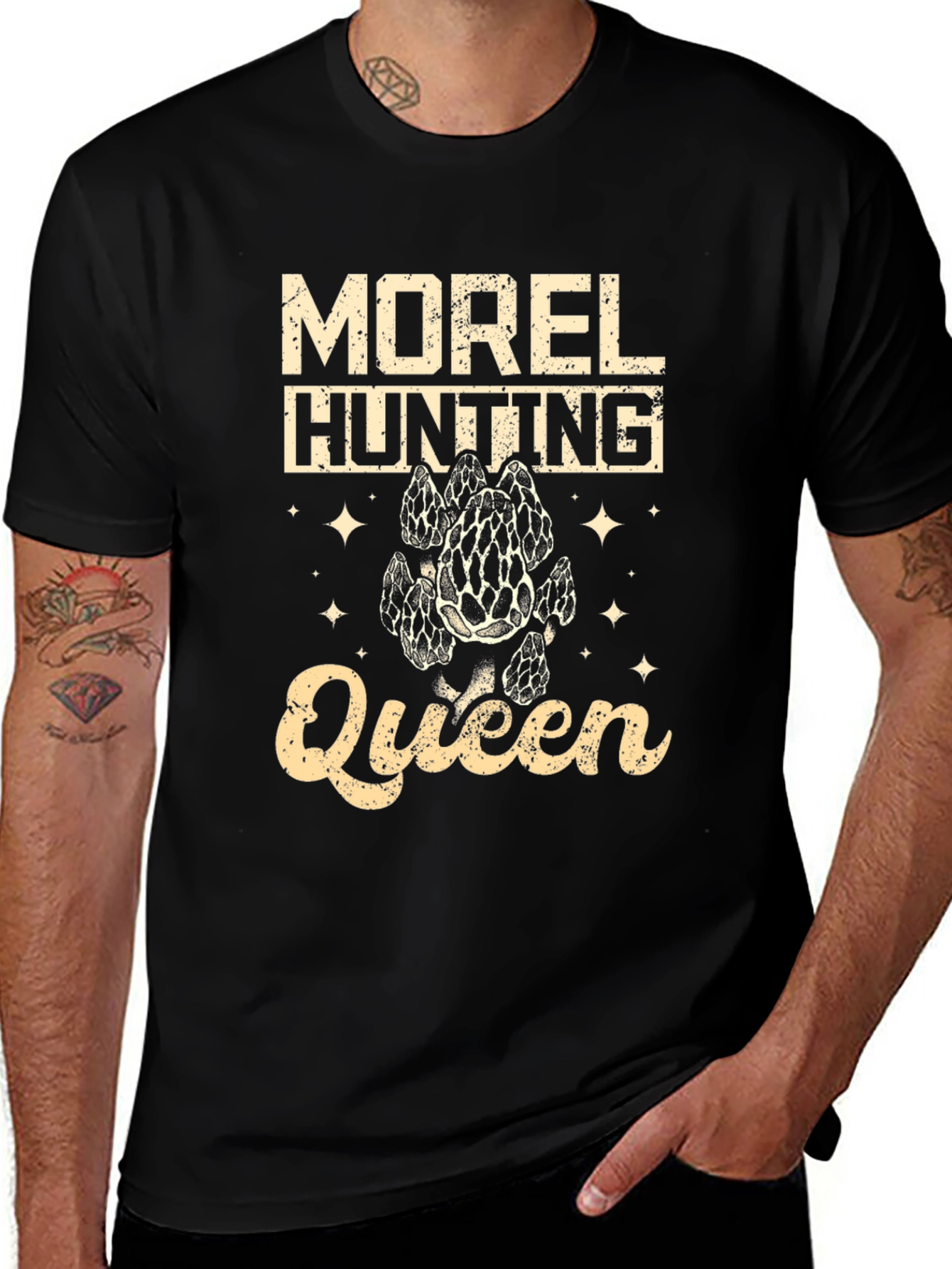 Morel Hunting Queen T-Shirt