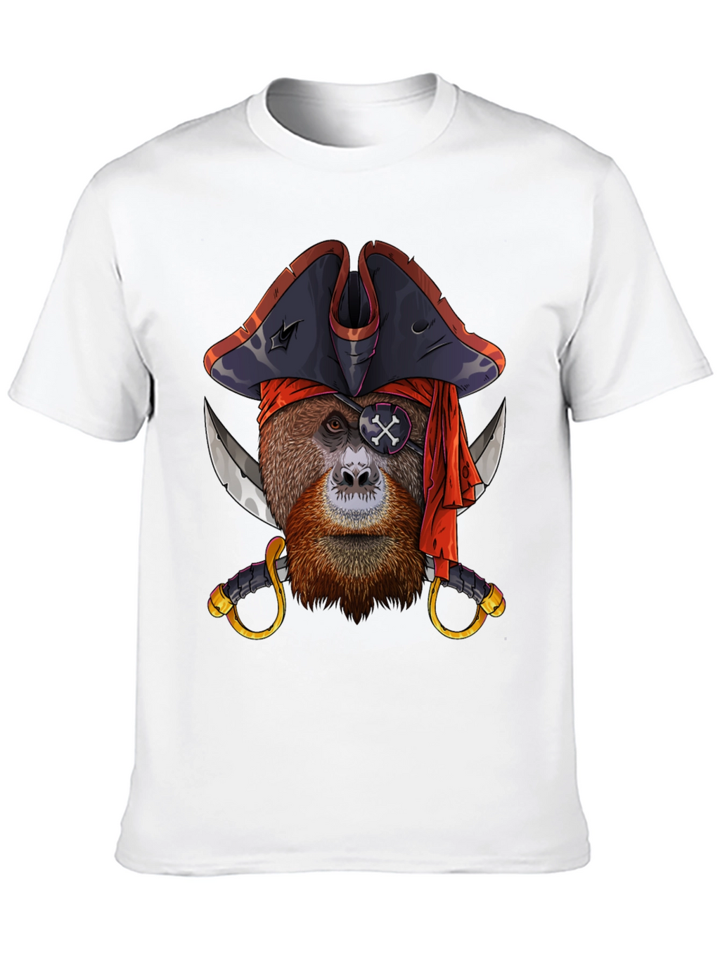Pirate Orangutan Graphic Tee