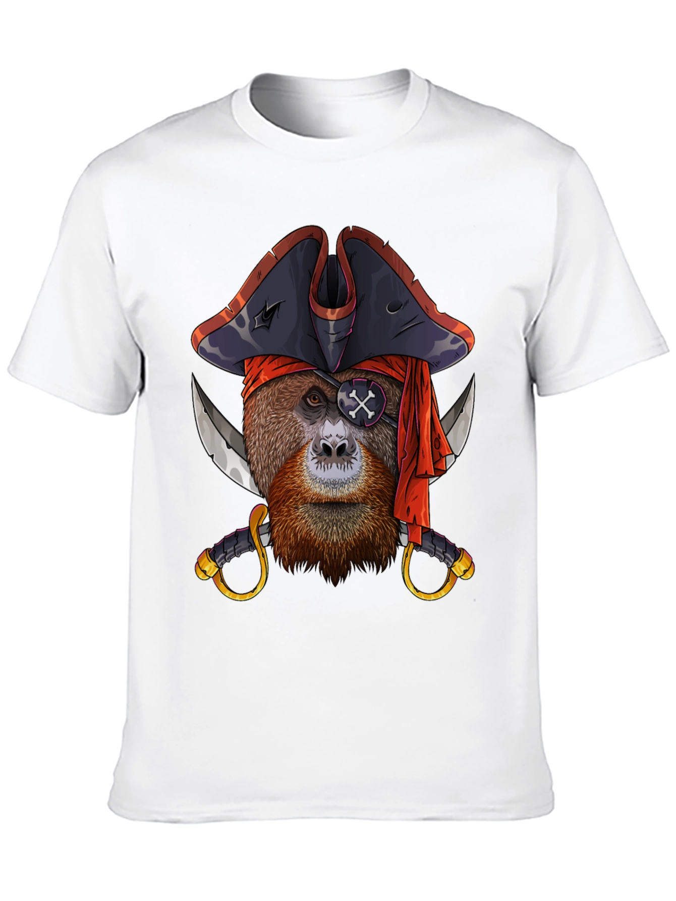 Pirate Orangutan Graphic Tee
