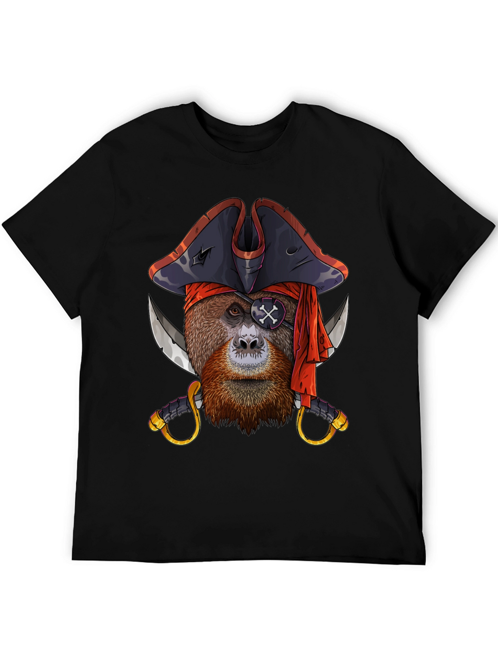 Pirate Orangutan Graphic Tee