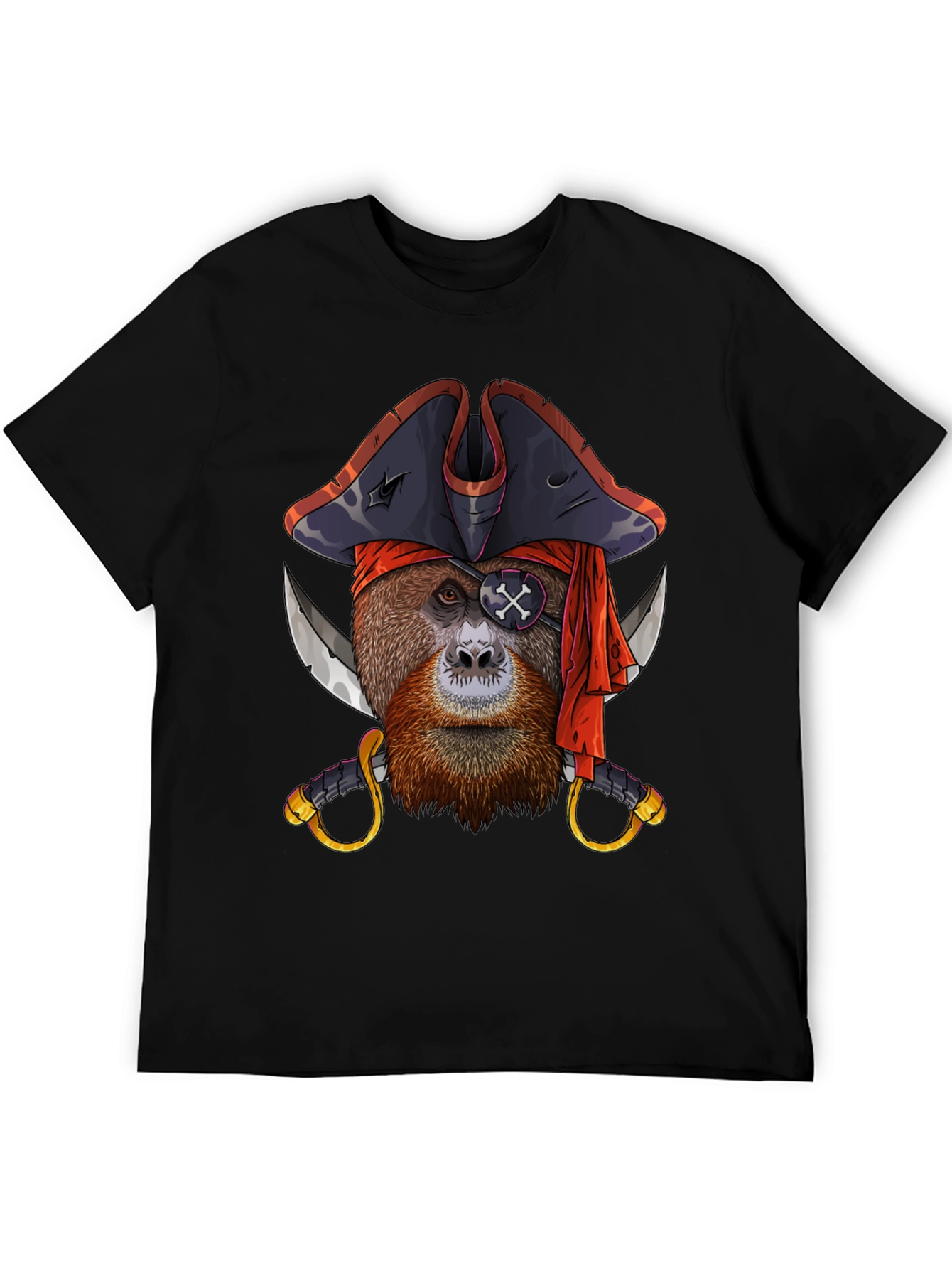 Pirate Orangutan Graphic Tee