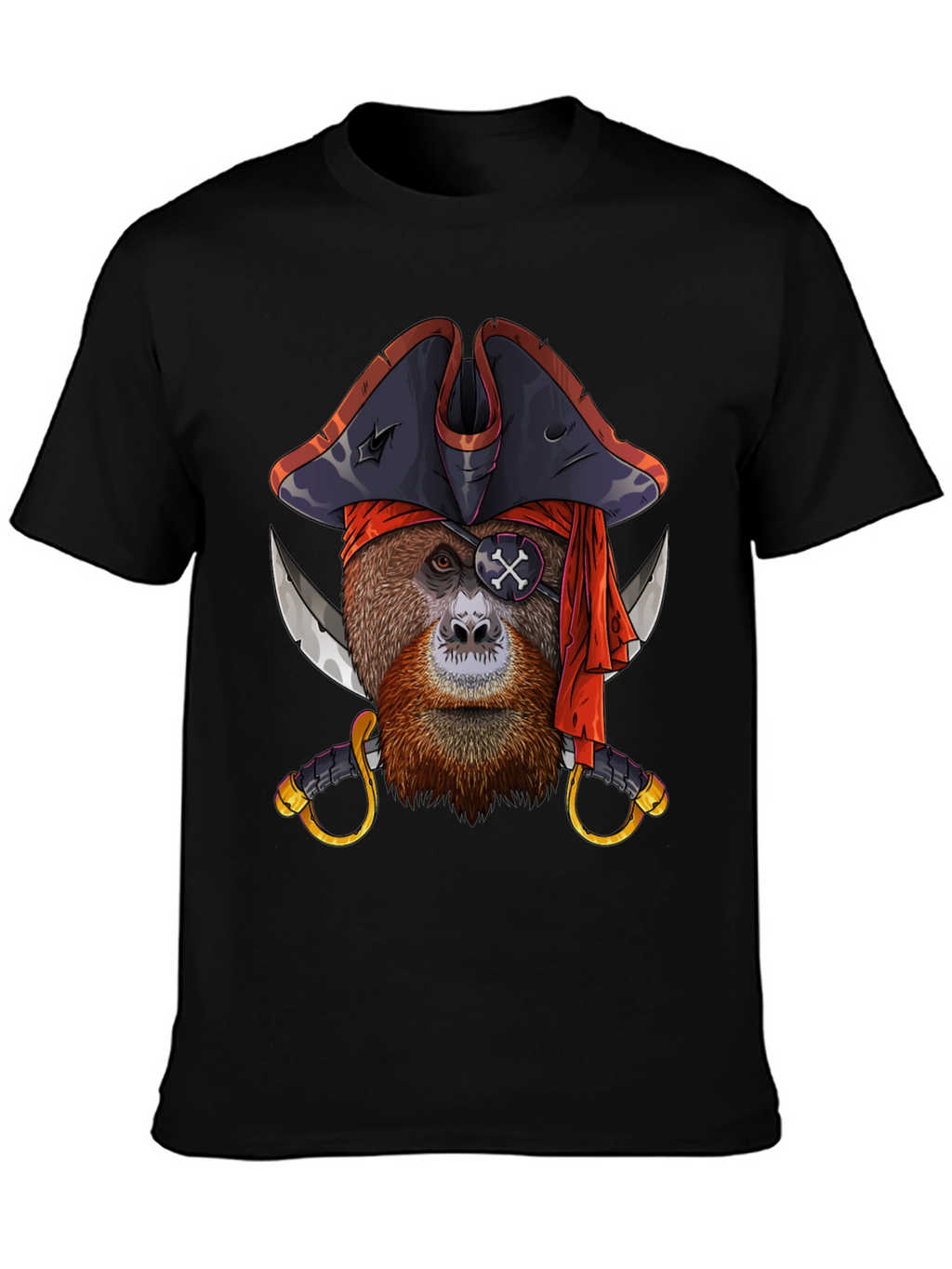 Pirate Orangutan Graphic Tee