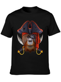 Pirate Orangutan Graphic Tee
