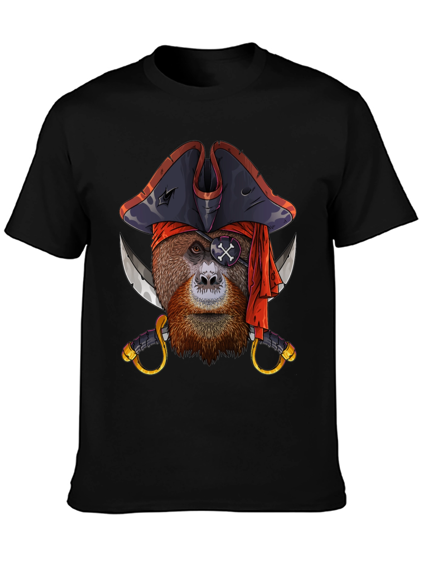 Pirate Orangutan Graphic Tee