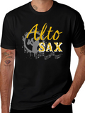 Alto Saxophone T-Shirt Music Tee