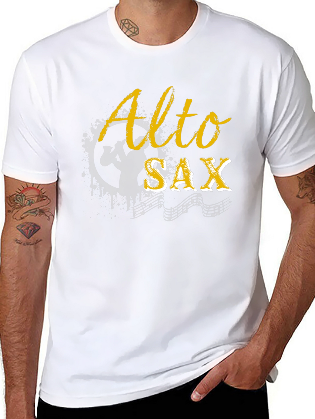 Alto Saxophone T-Shirt Music Tee