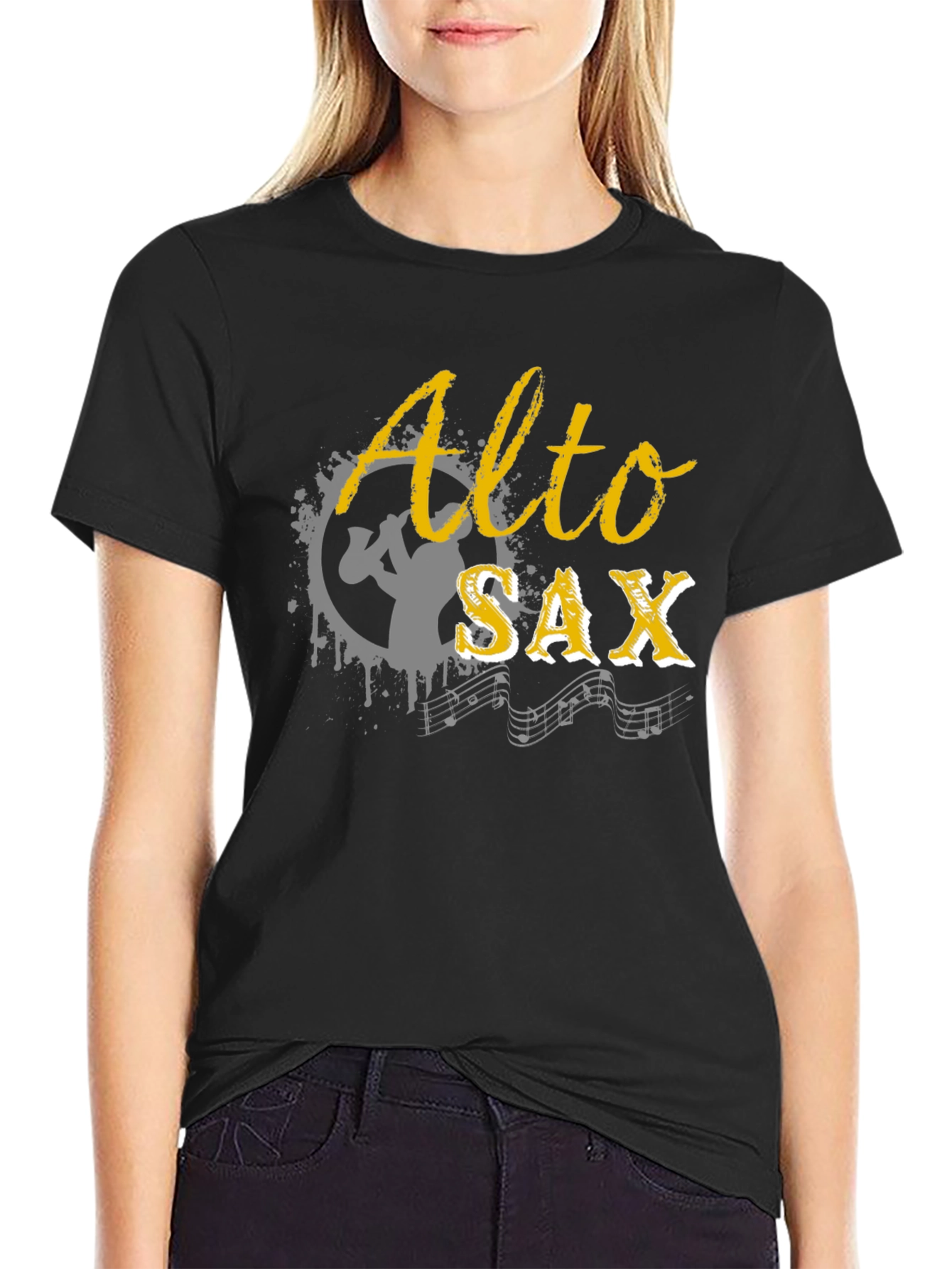 Alto Saxophone T-Shirt Music Tee