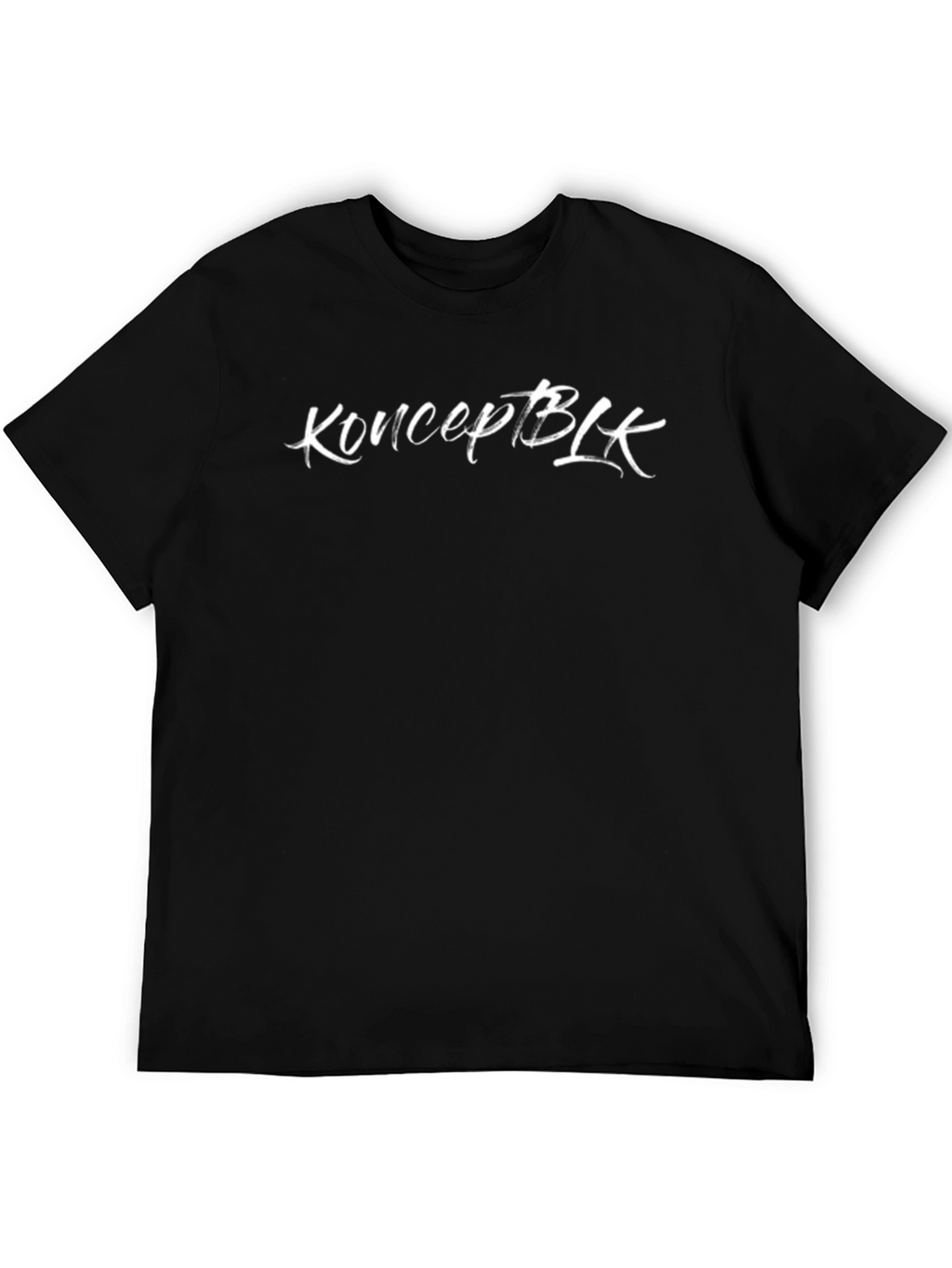 Koncept BLK Graphic T-Shirt - Stylish Black Tee