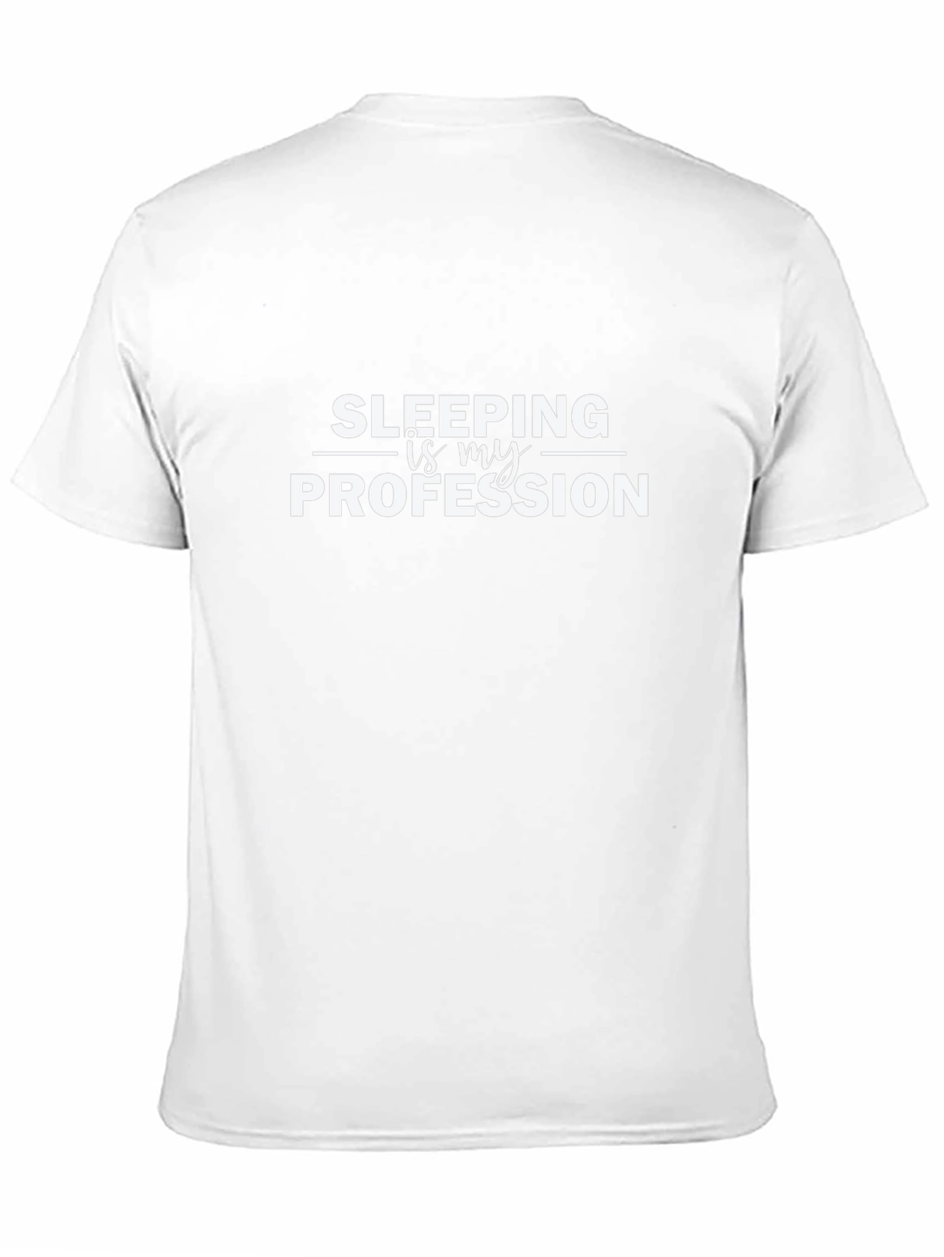Sleeping is My Profession T-Shirt - Funny Lazy Tee
