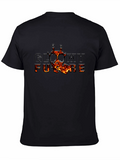 Gloomy Future Graphic Print T-Shirt