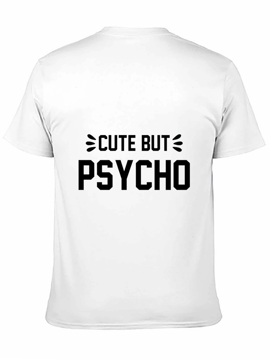 Cute But Psycho Graphic Tee - Black