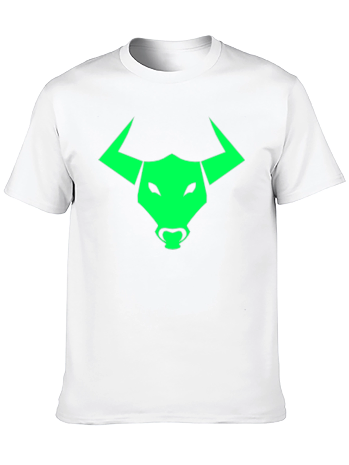 Bull Logo Graphic Tee - Bold Black Shirt