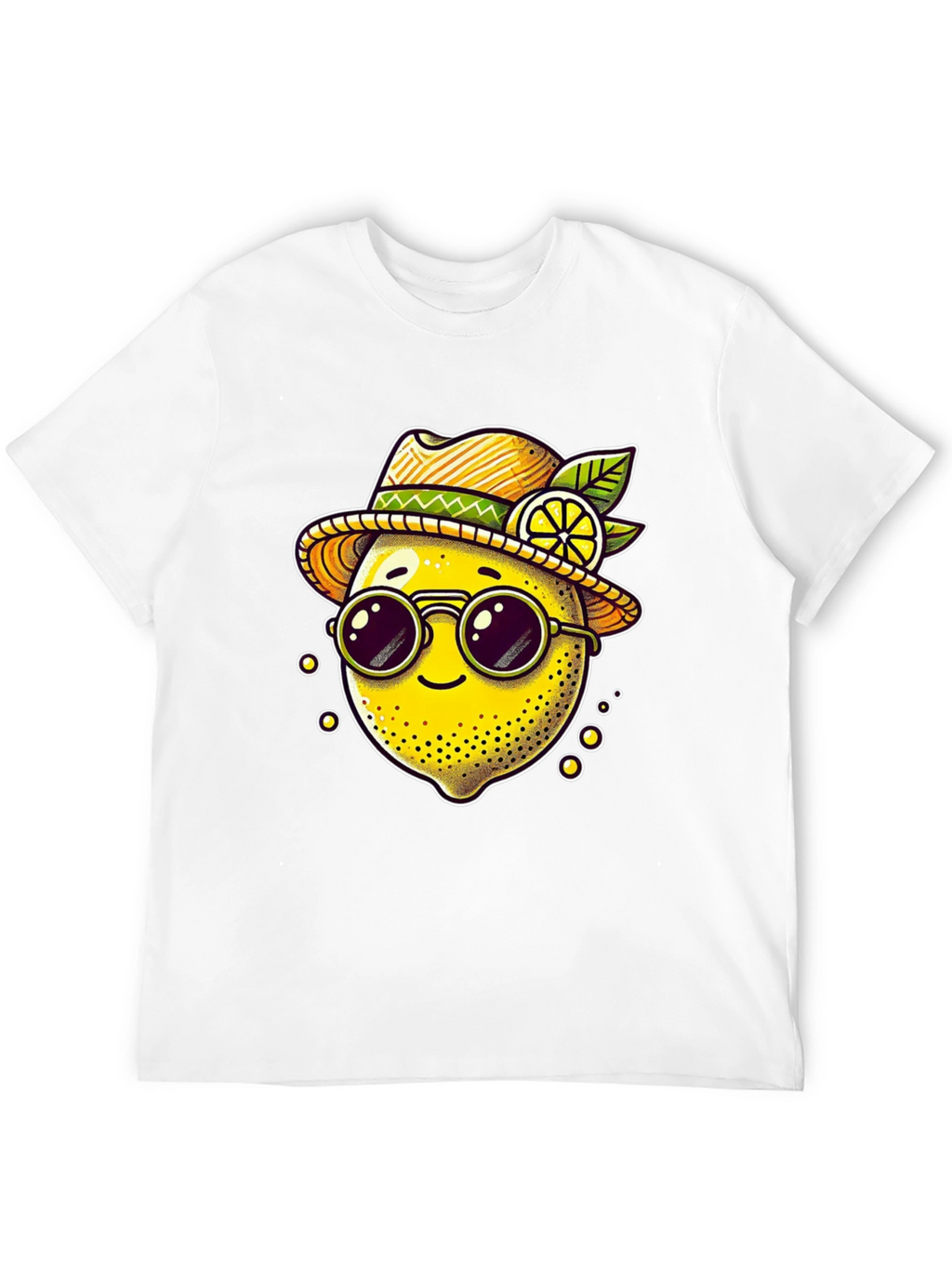 Funky Lemon Tee - Cool Fruit Graphic Shirt
