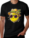 Funky Lemon Tee - Cool Fruit Graphic Shirt