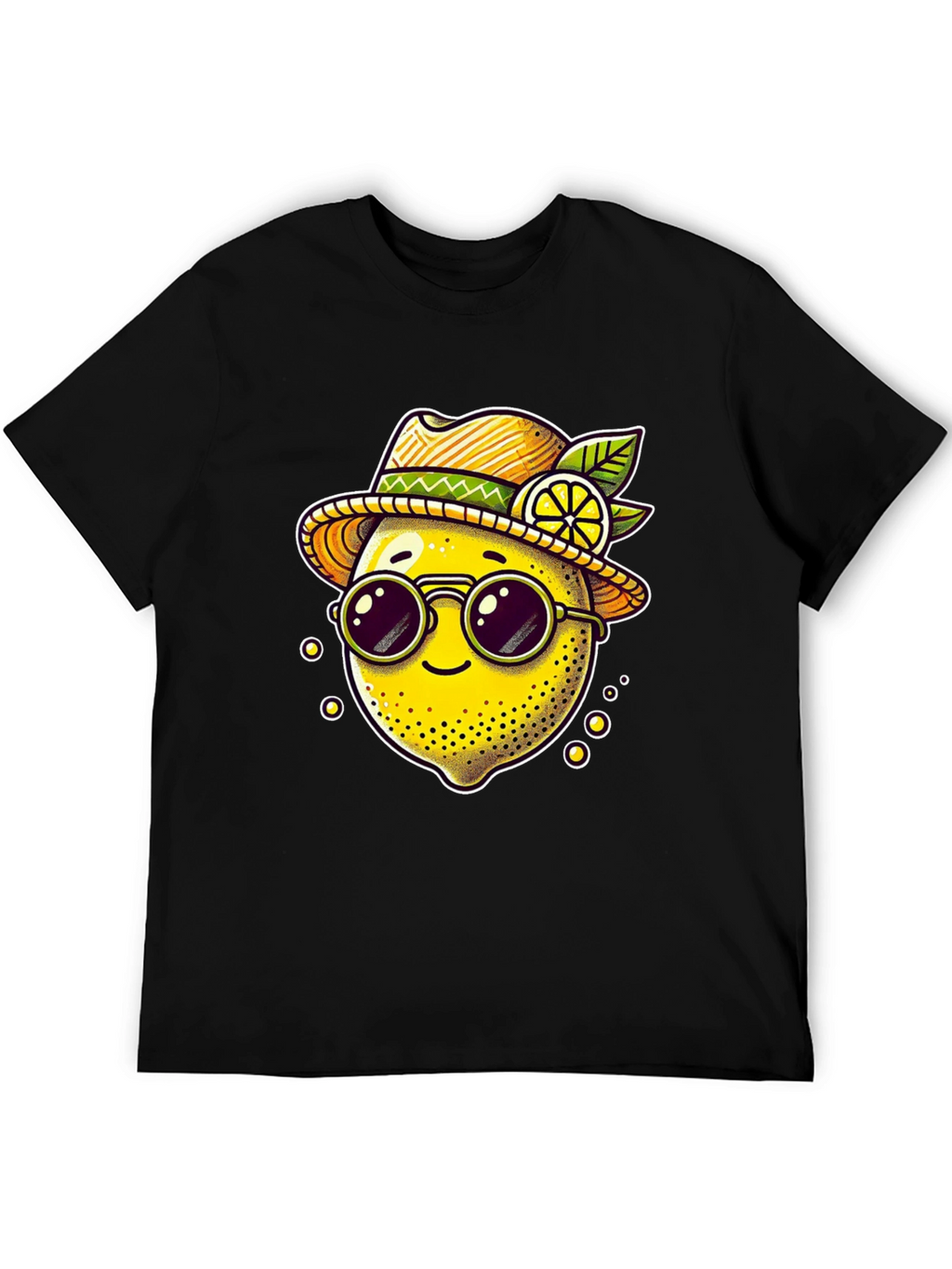 Funky Lemon Tee - Cool Fruit Graphic Shirt