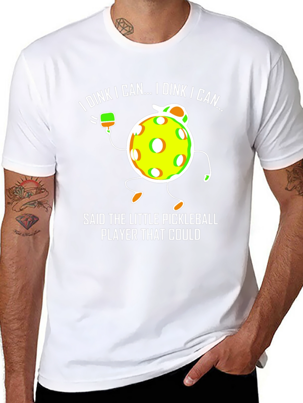 I Dink I Can Pickleball Graphic Tee