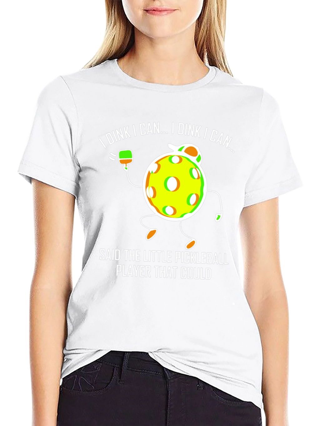 I Dink I Can Pickleball Graphic Tee