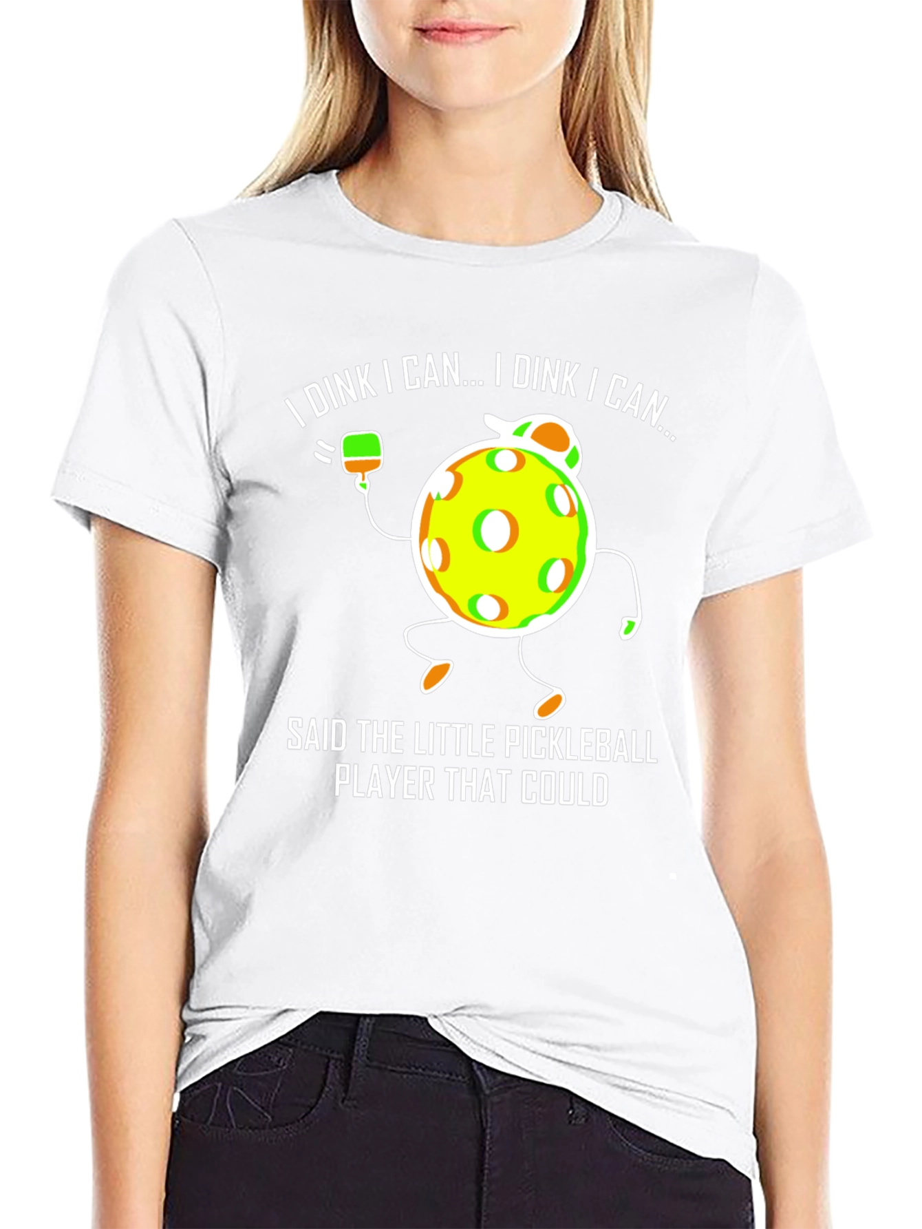 I Dink I Can Pickleball Graphic Tee