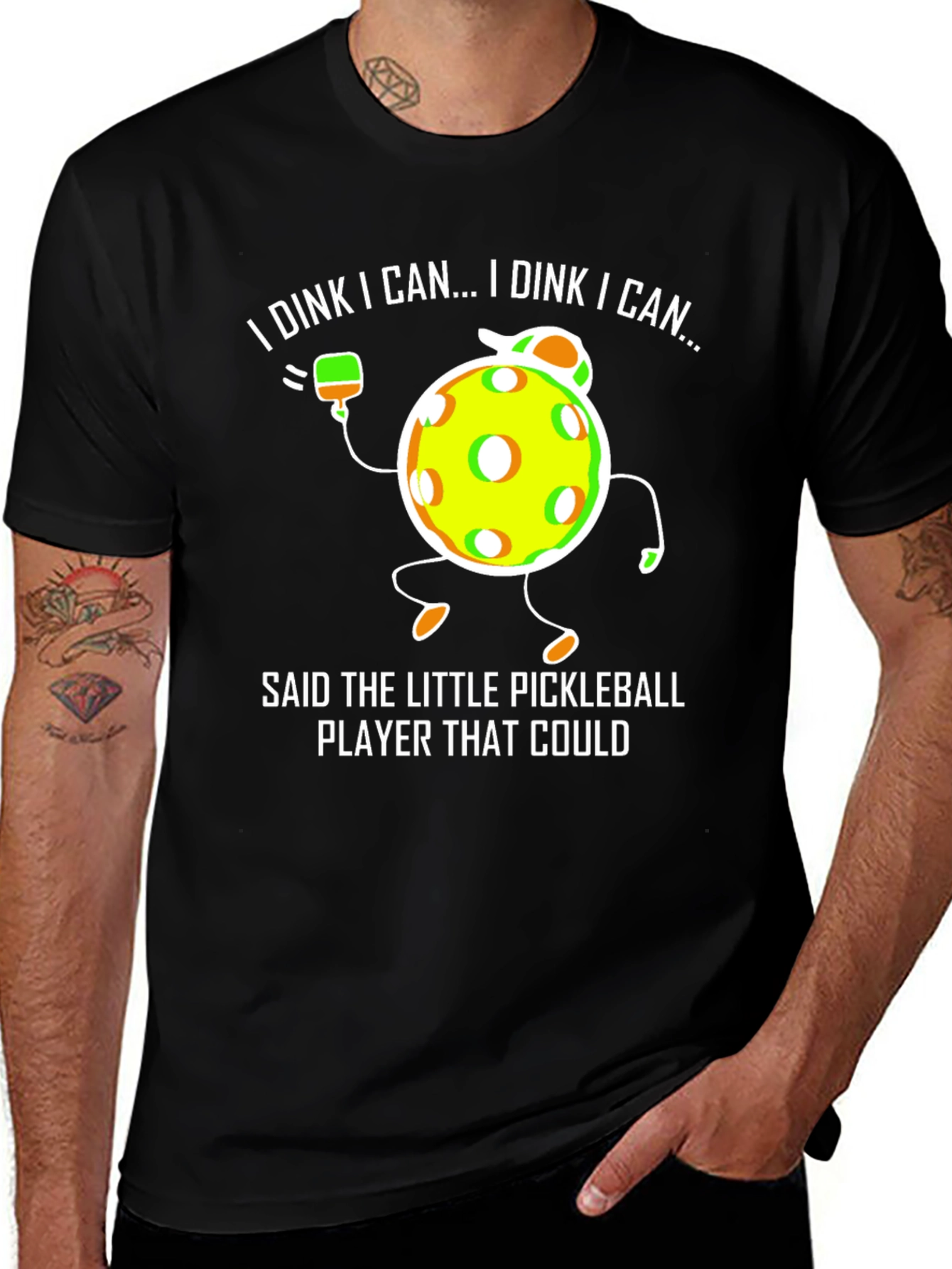I Dink I Can Pickleball Graphic Tee