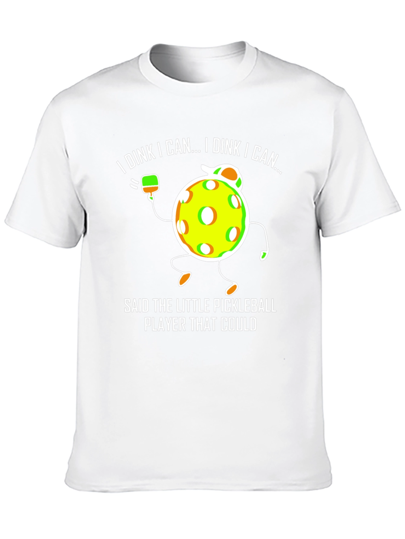 I Dink I Can Pickleball Graphic Tee