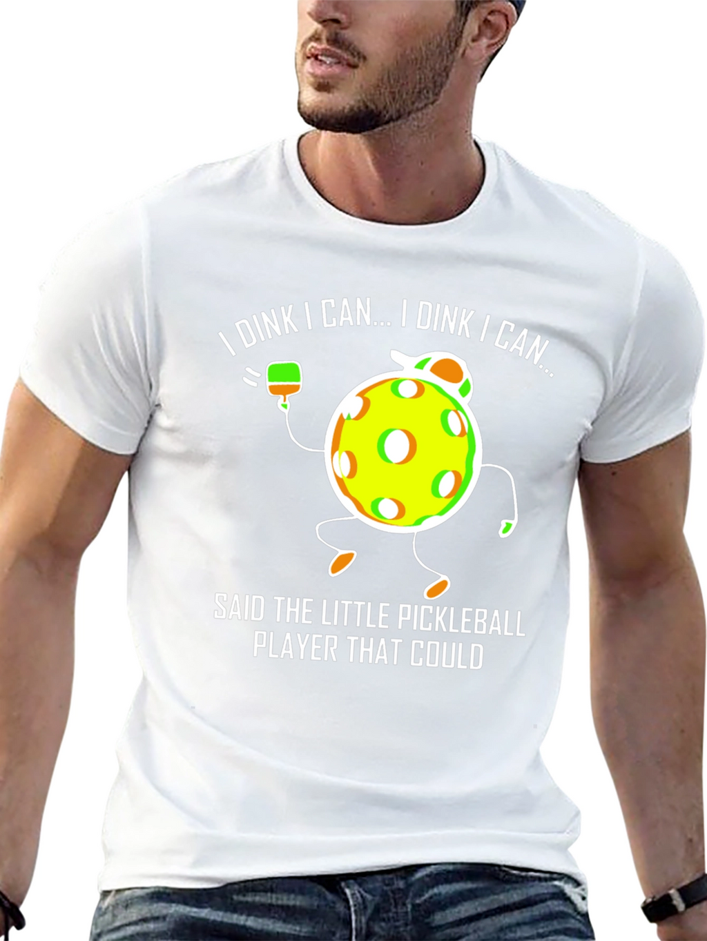 I Dink I Can Pickleball Graphic Tee