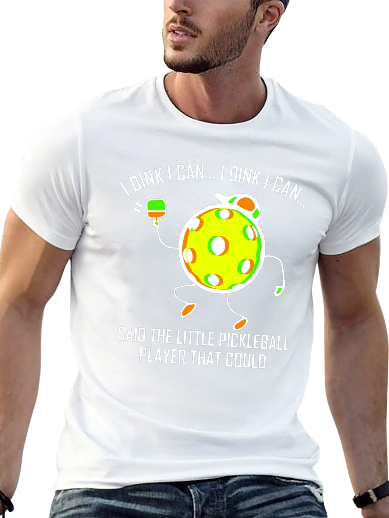 I Dink I Can Pickleball Graphic Tee