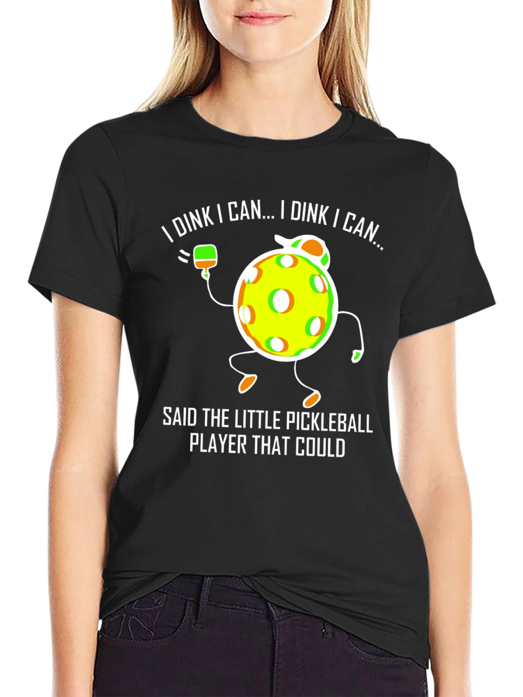 I Dink I Can Pickleball Graphic Tee