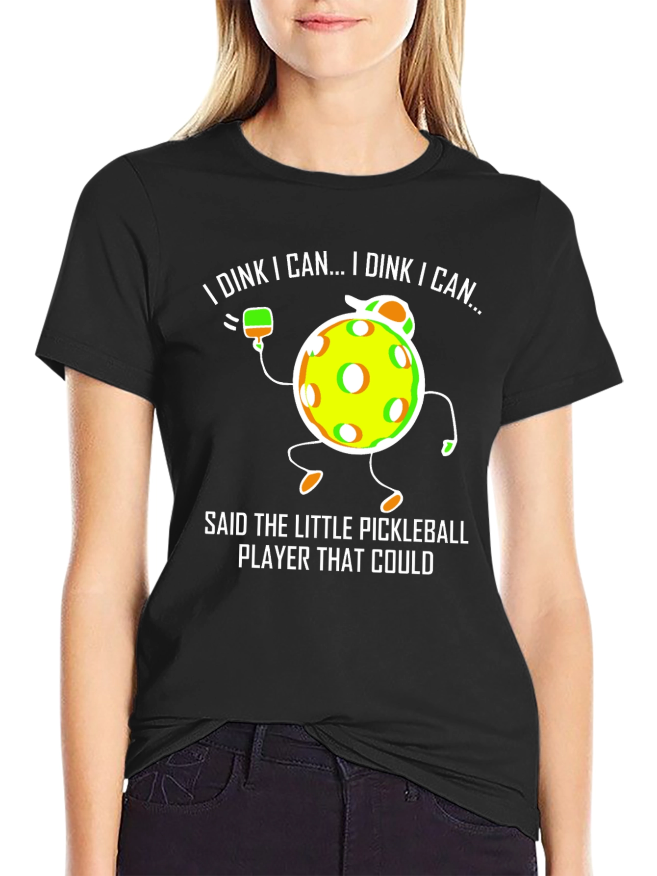I Dink I Can Pickleball Graphic Tee