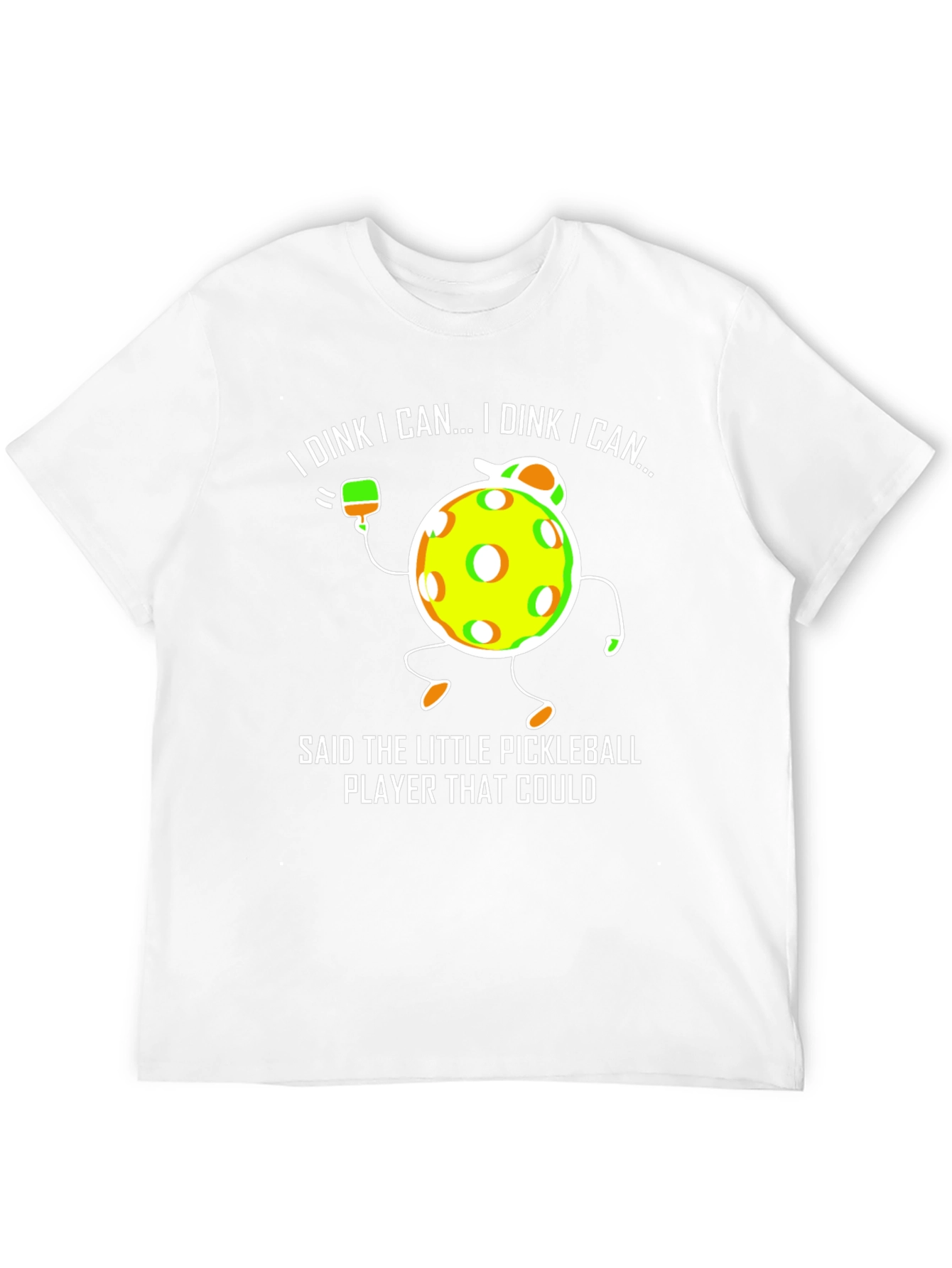 I Dink I Can Pickleball Graphic Tee