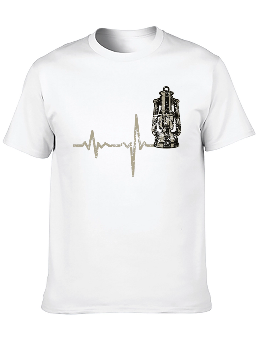 Lantern Heartbeat Graphic Tee - Black