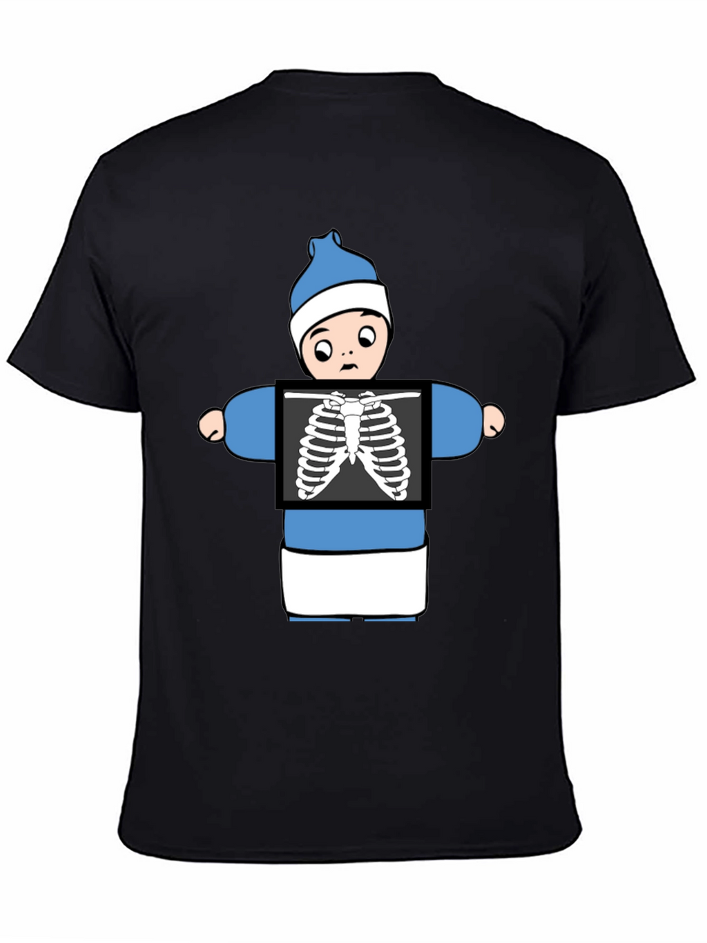 Humorous X-Ray Baby T-Shirt