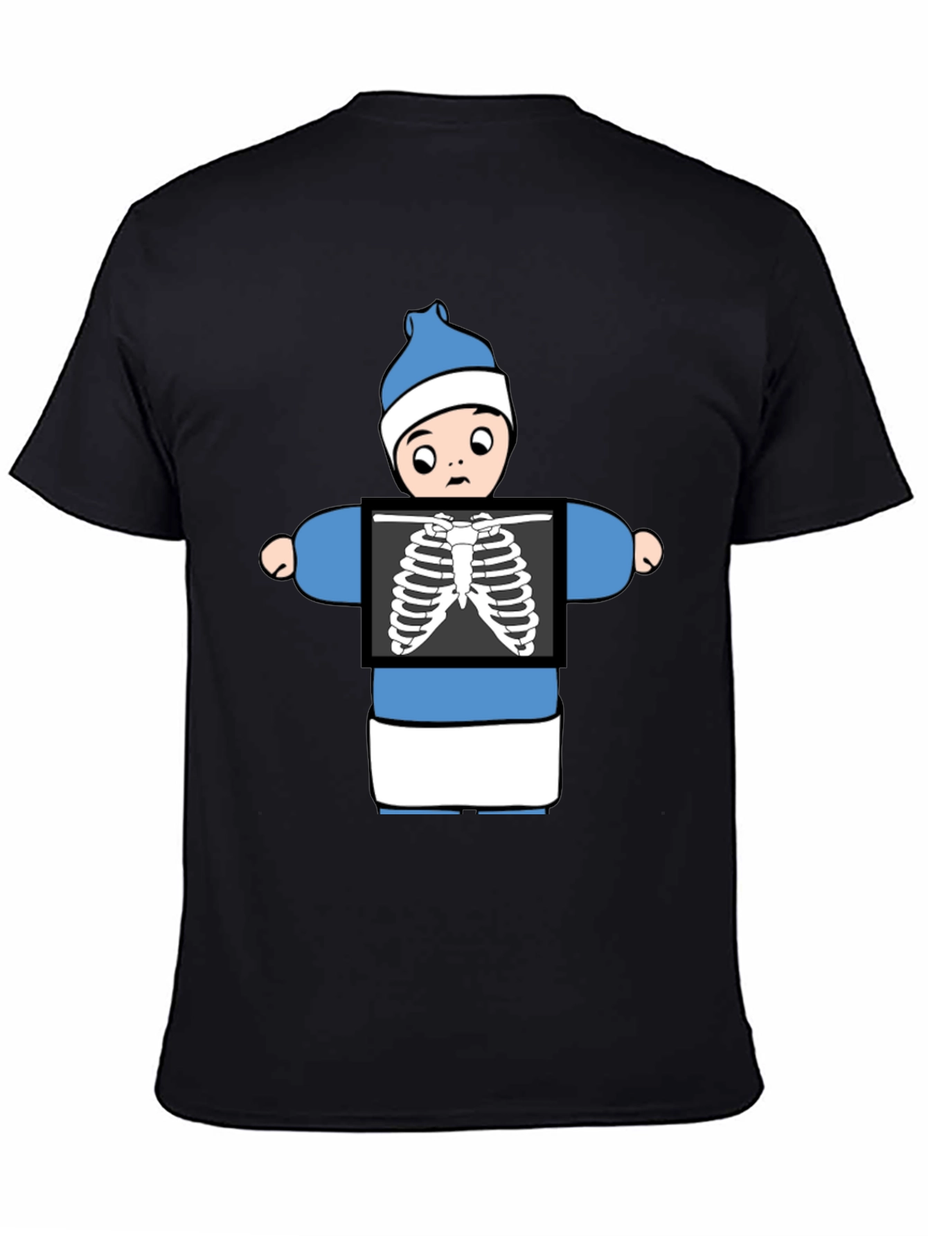 Humorous X-Ray Baby T-Shirt