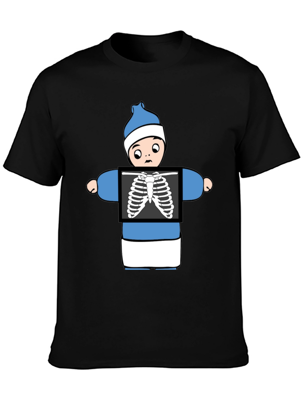 Humorous X-Ray Baby T-Shirt