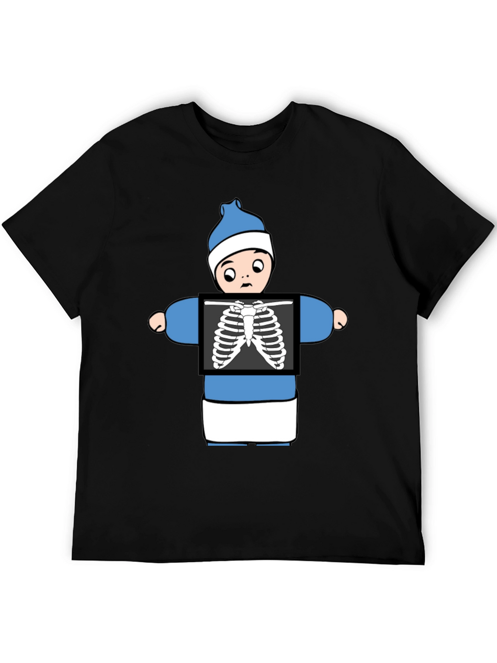 Humorous X-Ray Baby T-Shirt