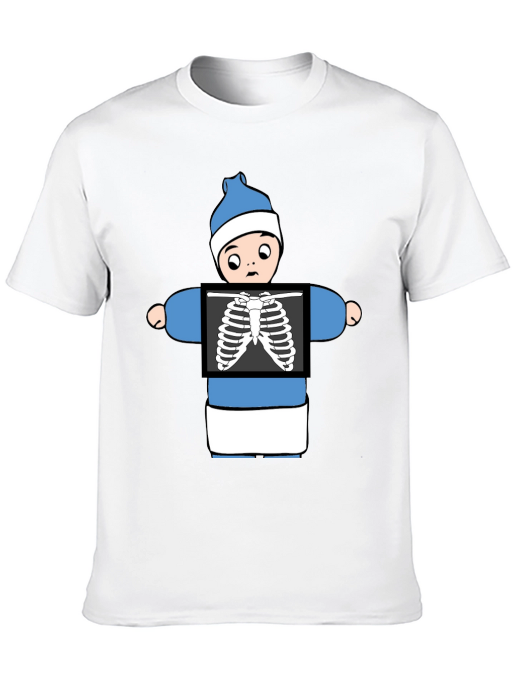 Humorous X-Ray Baby T-Shirt