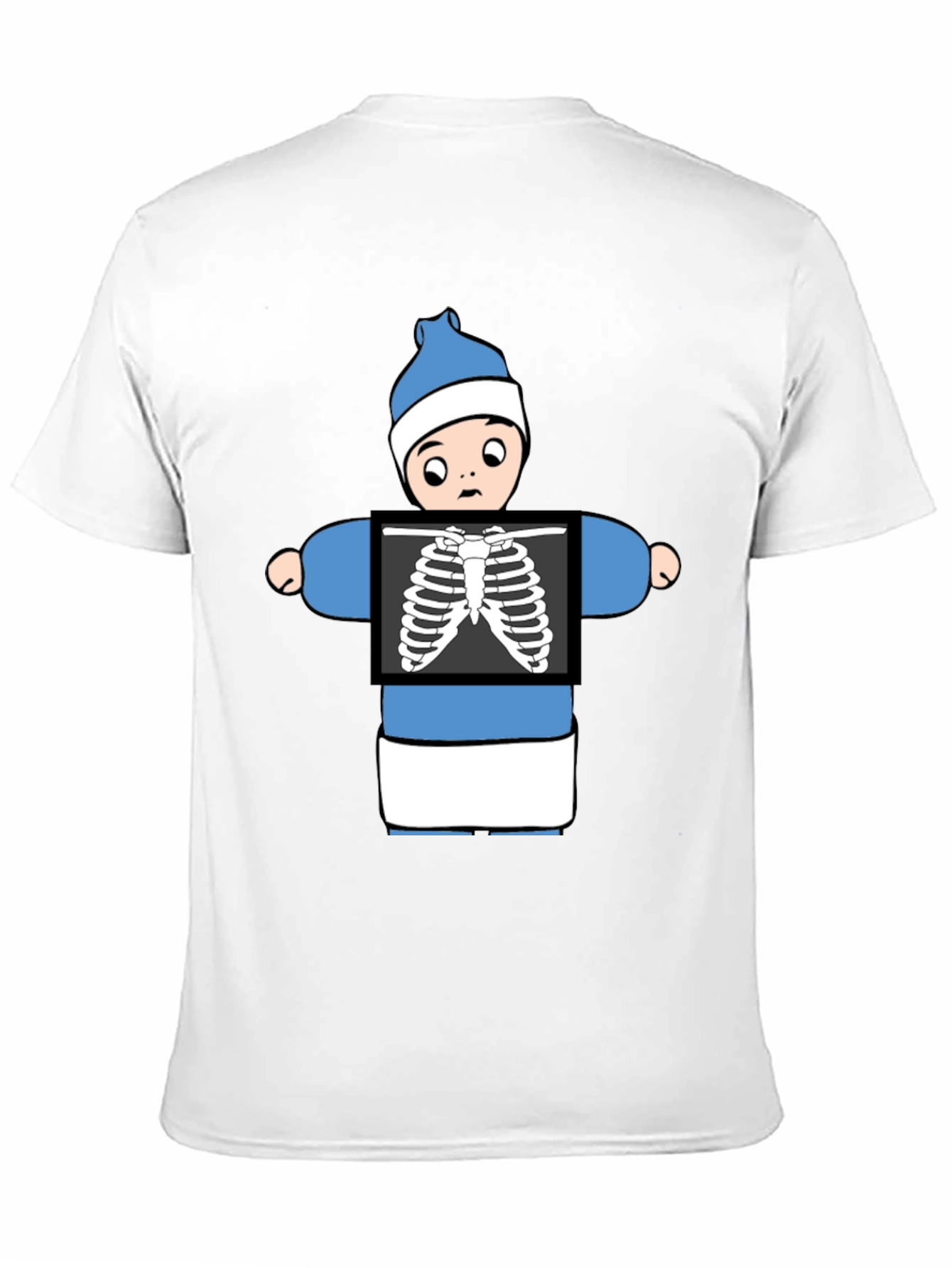 Humorous X-Ray Baby T-Shirt