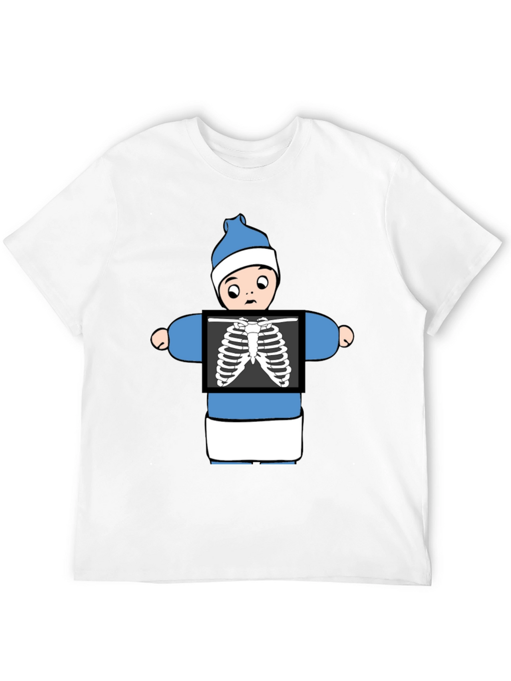 Humorous X-Ray Baby T-Shirt