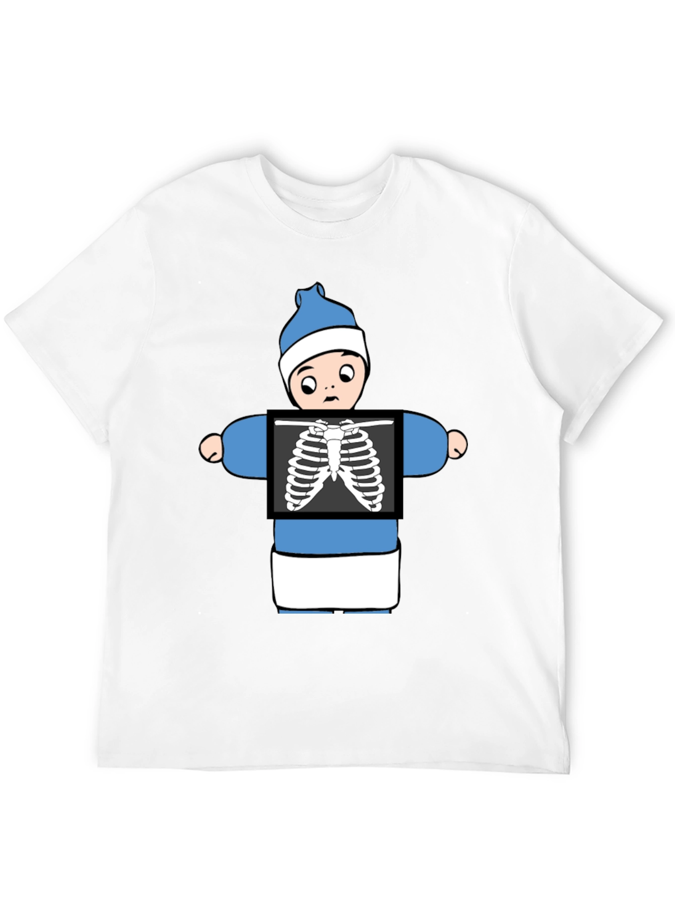 Humorous X-Ray Baby T-Shirt