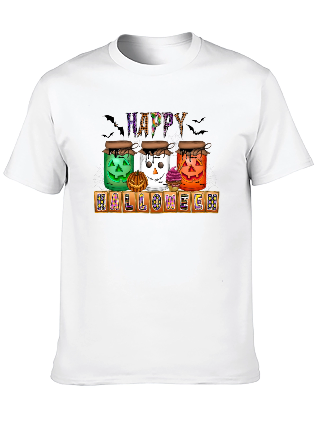 Halloween Jars T-Shirt - Happy Halloween Tee